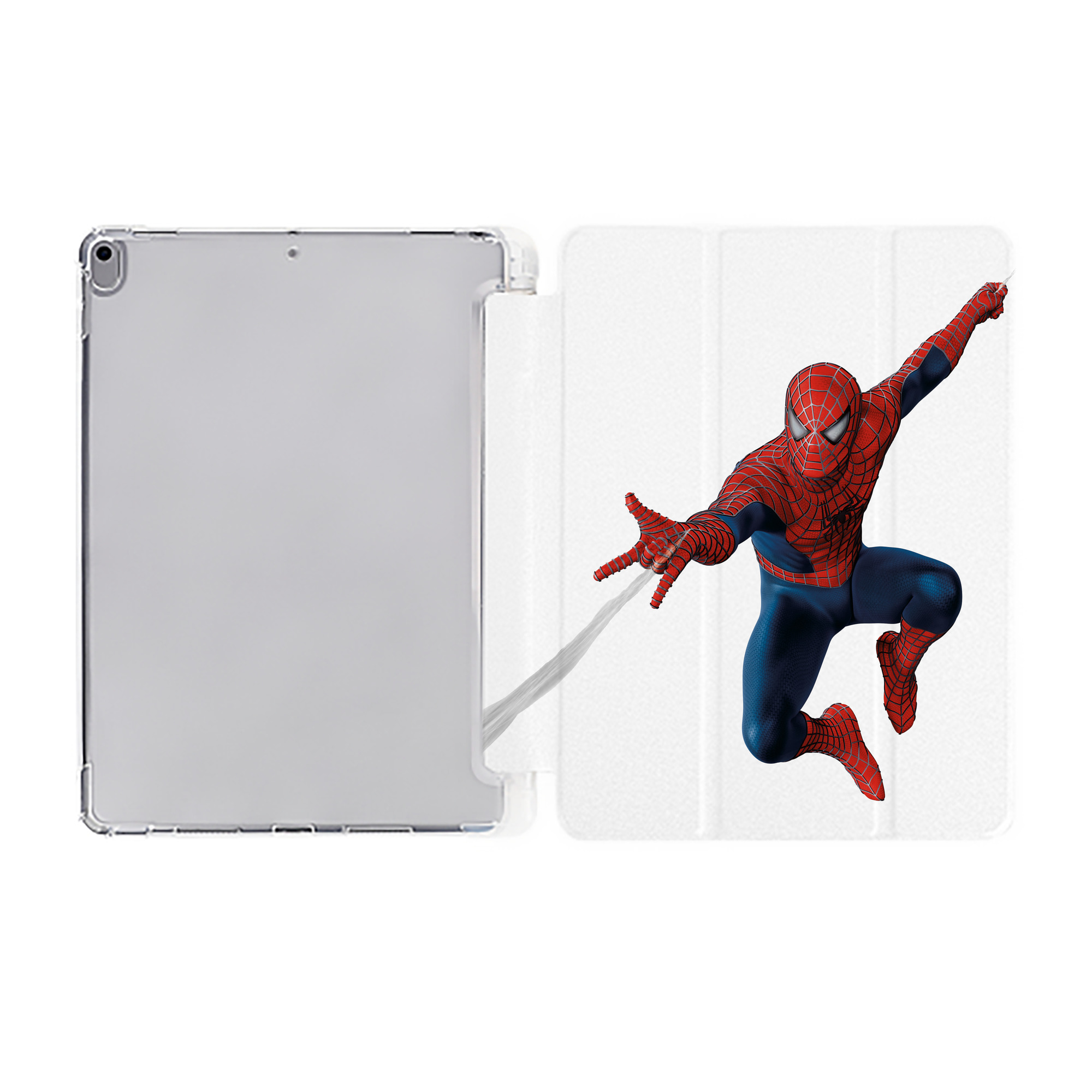 （画像用） アベンジャーズ The Avengers IPad ケース ペン収納付き 三つ折りスタンド PUレザー×シリコン 対応機種9.5/10.5/10.9インチ